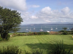 View from the cottage