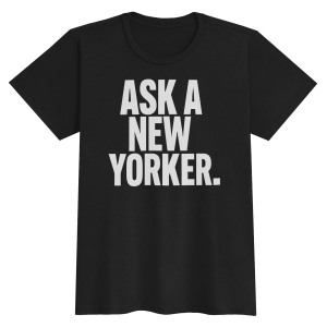 Ladies Cut Black Tee