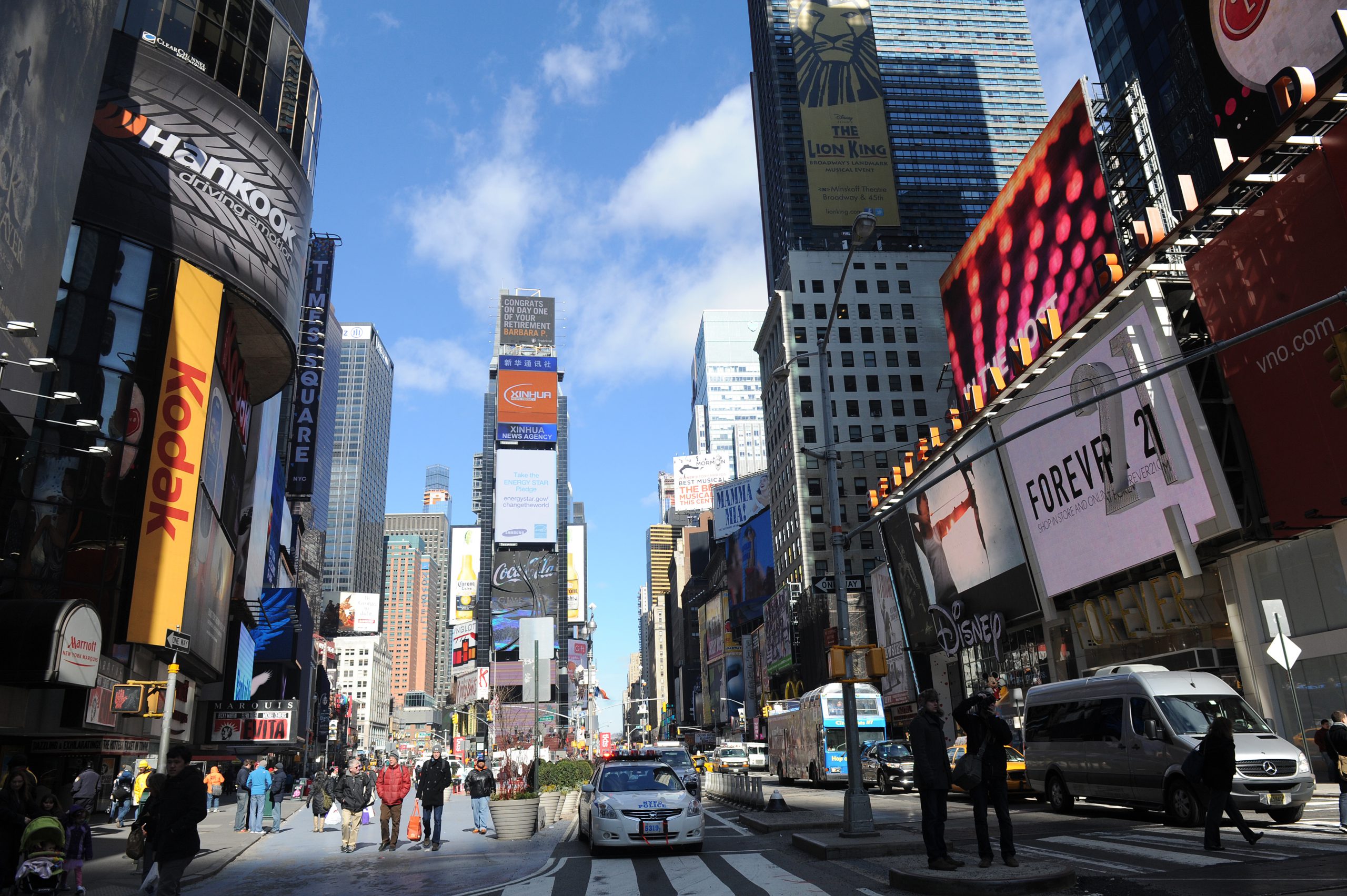 Time Square Happy