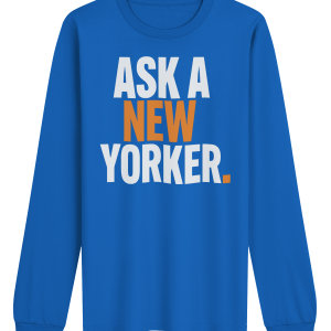 New York Blue Long Sleeve